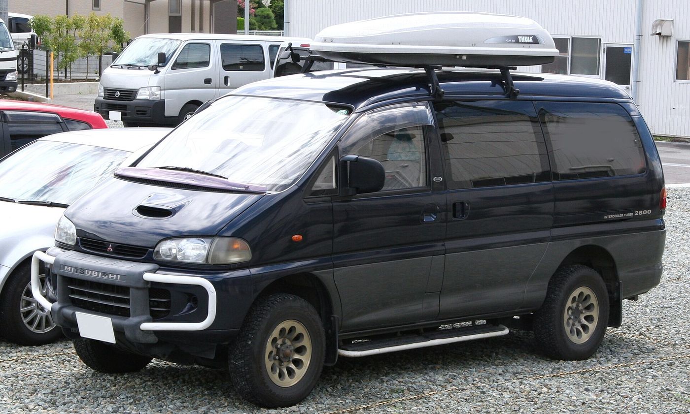 Mitsubishi Delica Space Gear, a Japanese import we buy